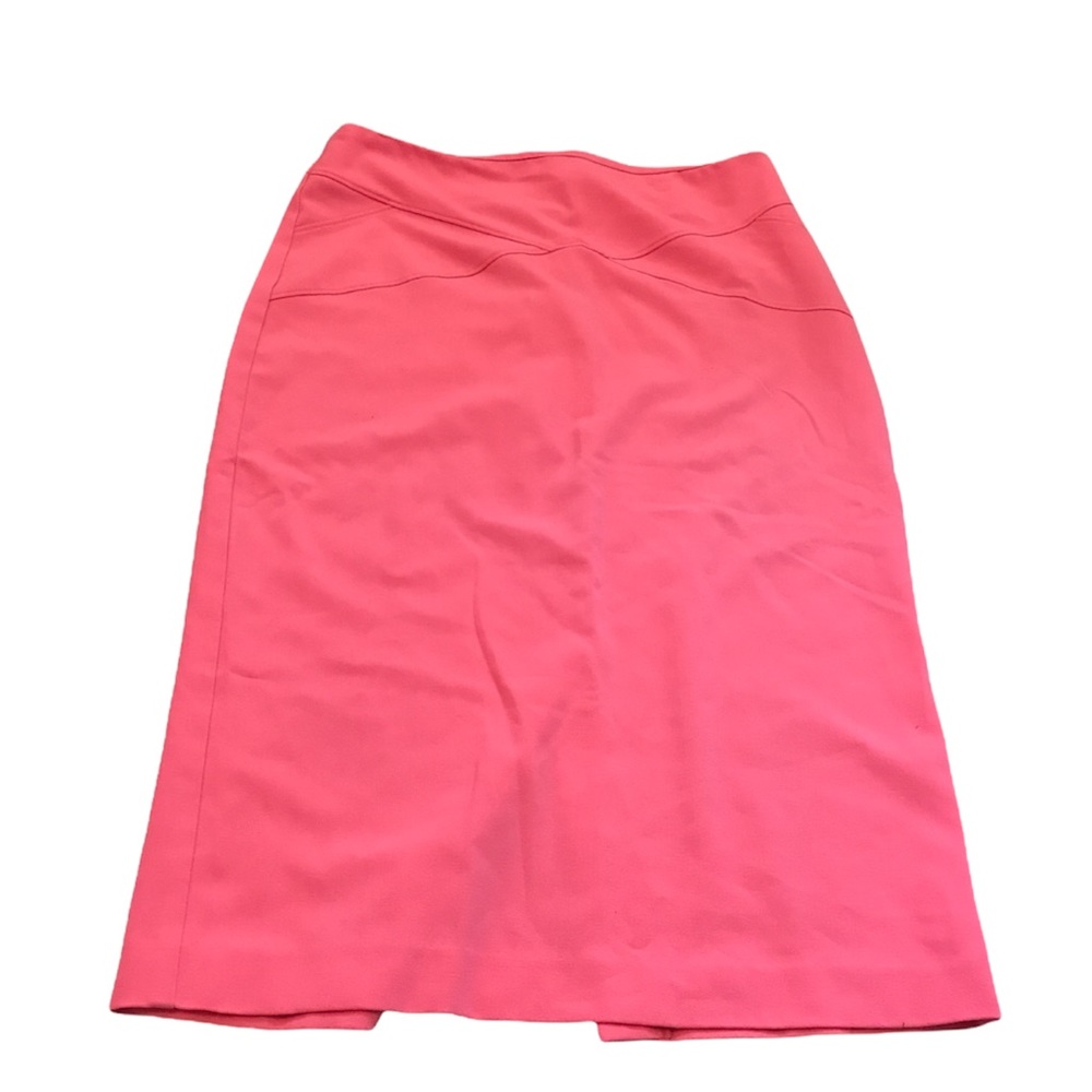 New York & Company 7th Avenue Suiting Collection midi coral size 2 skirt